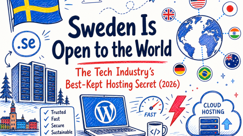 Sweden Is Open to the World: The Tech Industry’s Best-Kept Hosting Secret (2026)
